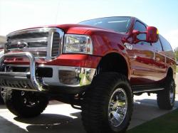 FORD EXCURSION red