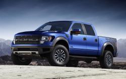 FORD F150 blue