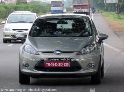 FORD FIESTA silver