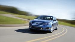 FORD FUSION blue