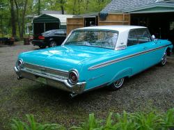 FORD GALAXIE 500 blue