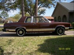 FORD GRANADA brown