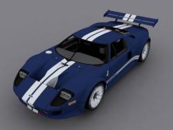 FORD GT blue