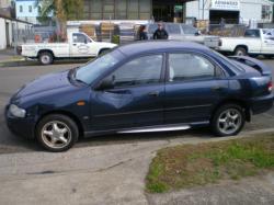 FORD LASER blue