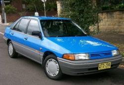 FORD LASER blue