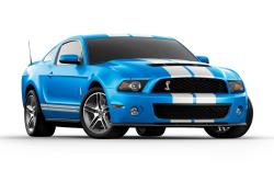 FORD MUSTANG blue