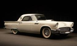 FORD THUNDERBIRD CAR white