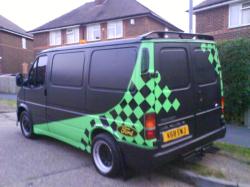 FORD TRANSIT green