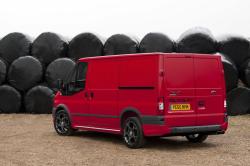 FORD TRANSIT red