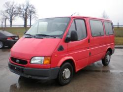 FORD TRANSIT red