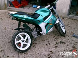 GILERA DNA green