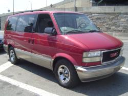 GMC SAFARI red