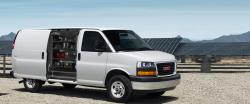 GMC SAVANA PASSENGER black