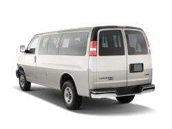 GMC SAVANA PASSENGER black