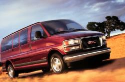 GMC SAVANA PASSENGER silver