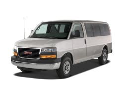 GMC SAVANA PASSENGER silver