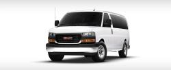 GMC SAVANA PASSENGER white