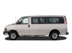 GMC SAVANA PASSENGER white