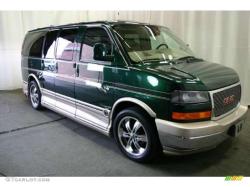 GMC SAVANA green