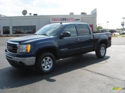 GMC SIERRA 1500 CREW CAB blue