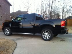 GMC SIERRA 1500 CREW CAB red