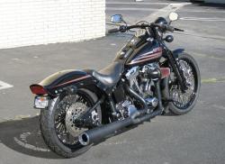 HARLEY-DAVIDSON BAD BOY black