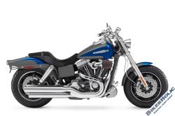 HARLEY-DAVIDSON DYNA CUSTOM blue