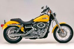 HARLEY-DAVIDSON DYNA silver