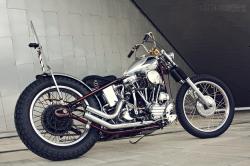 HARLEY-DAVIDSON FL PANHEAD silver