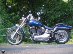 HARLEY-DAVIDSON SOFTAIL blue