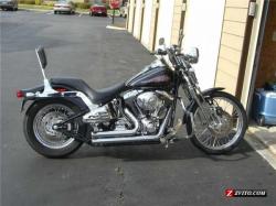 HARLEY-DAVIDSON SOFTAIL green