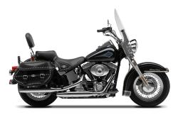 HARLEY-DAVIDSON SOFTAIL green