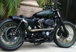 HARLEY-DAVIDSON SPORTSTER green