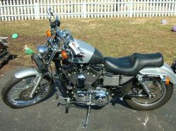 HARLEY-DAVIDSON SPORTSTER silver