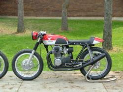 HONDA 350 green