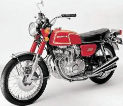 HONDA 350 red