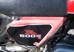 HONDA 500 red