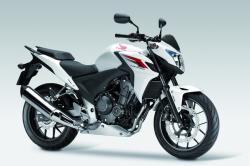 HONDA CBF 500 white