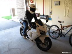 HONDA CBR 600 interior