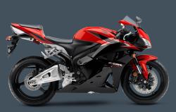 HONDA CBR 600 red