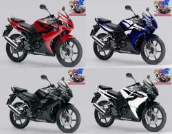 HONDA CBR125R blue