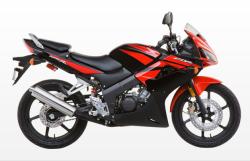 HONDA CBR125R red