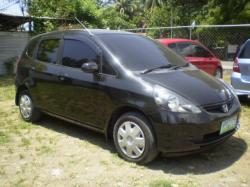 HONDA CITY FIT black