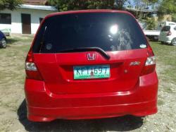 HONDA CITY FIT red