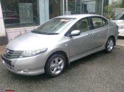 HONDA CITY FIT silver