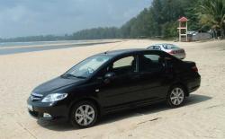 HONDA CITY black