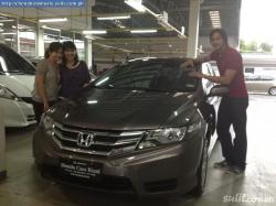 HONDA CITY brown