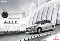 HONDA CITY silver