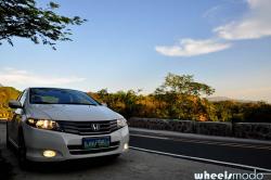 HONDA CITY white