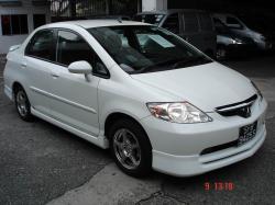 HONDA CITY white